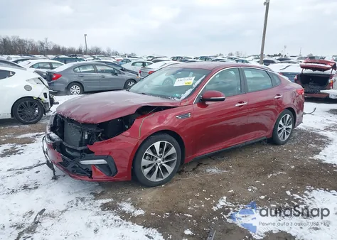 2019 Kia Optima S z USA, uszkodzony, nr VIN 5XXGT4L30KG293130